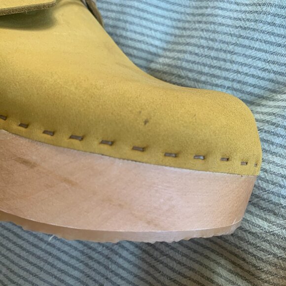 Bryr Zoe Clogs in Fennel Nubuck Sz 8/38: NWOT - Picture 9 of 9